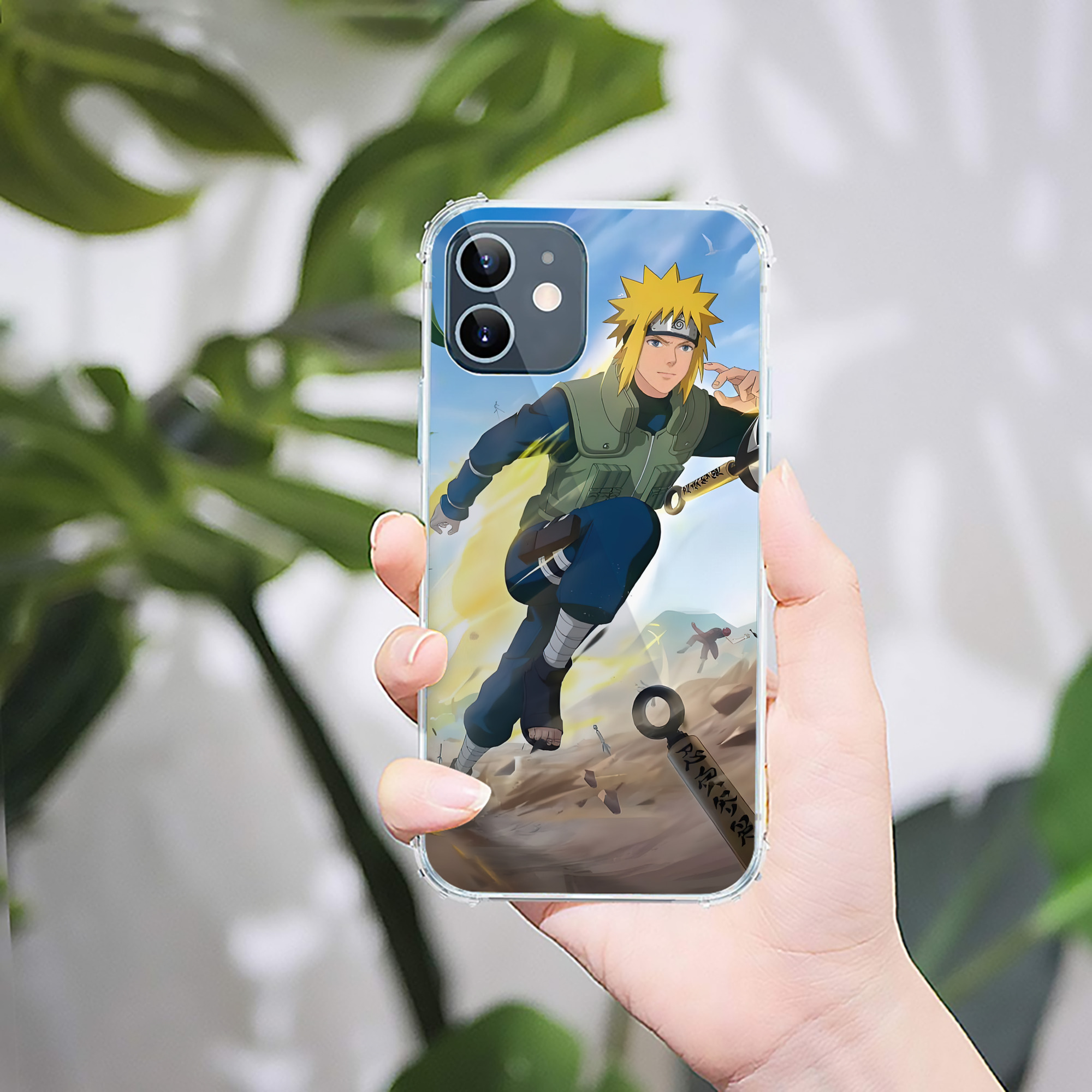 （画像用） NARUTO -ナルト- NARUTO -ナルト- 疾風伝 【iPhone 12シリーズ対応】透明スマホケース（クリアソフトケース）